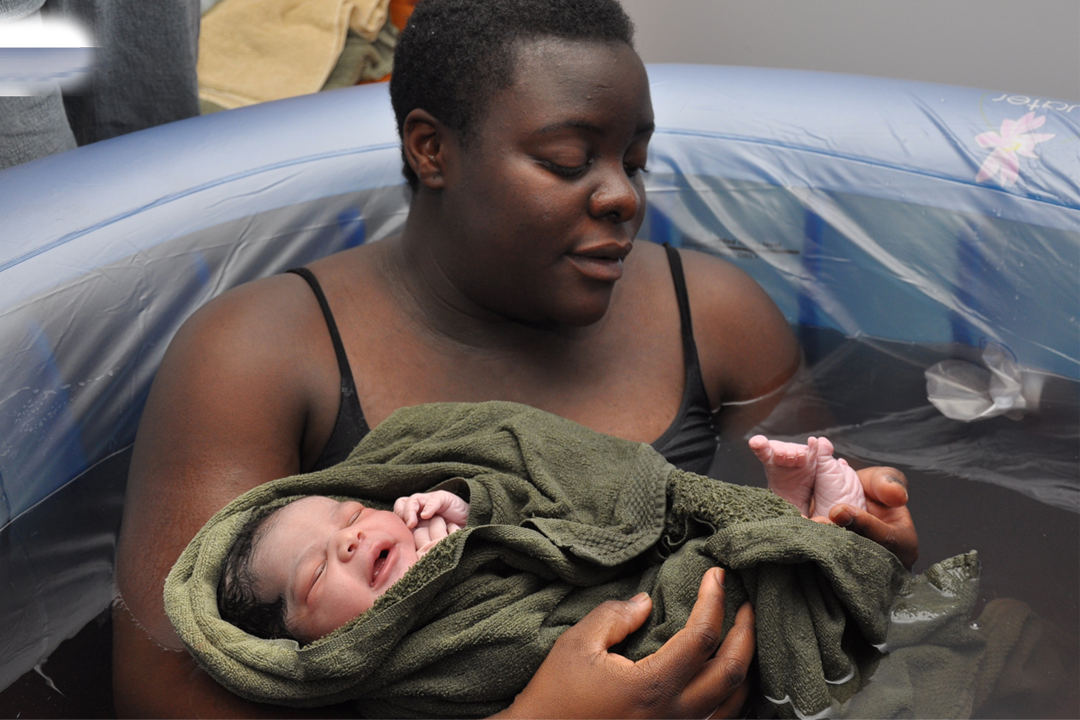 mother and her newborn child