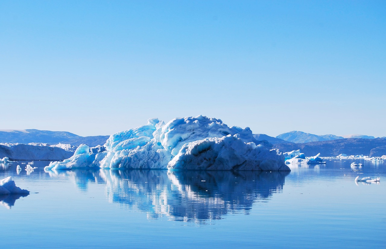 Iceberg/fjord in Greenland