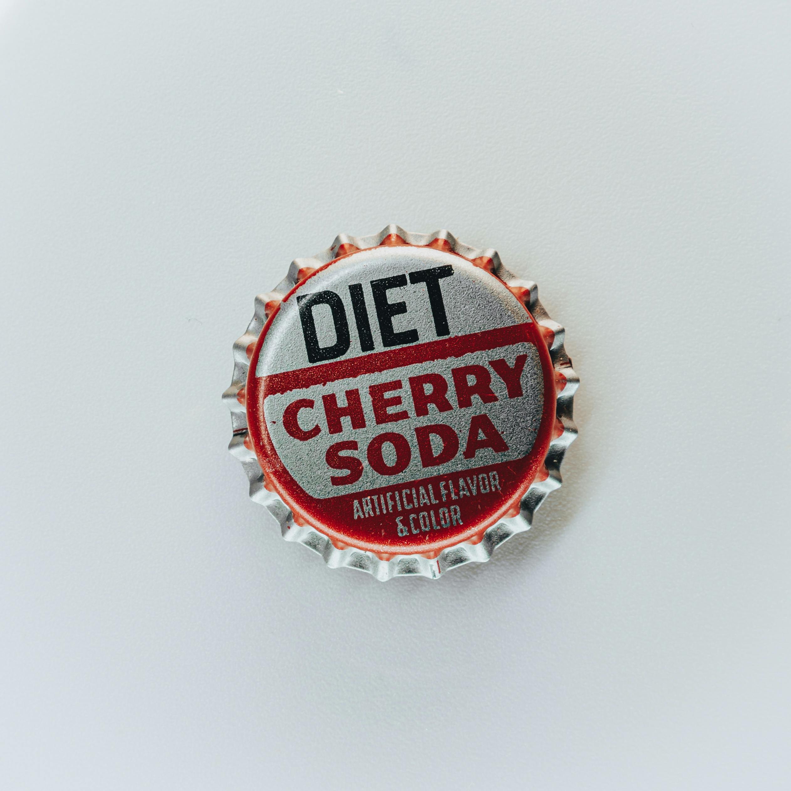 diet cherry coke bottle cap