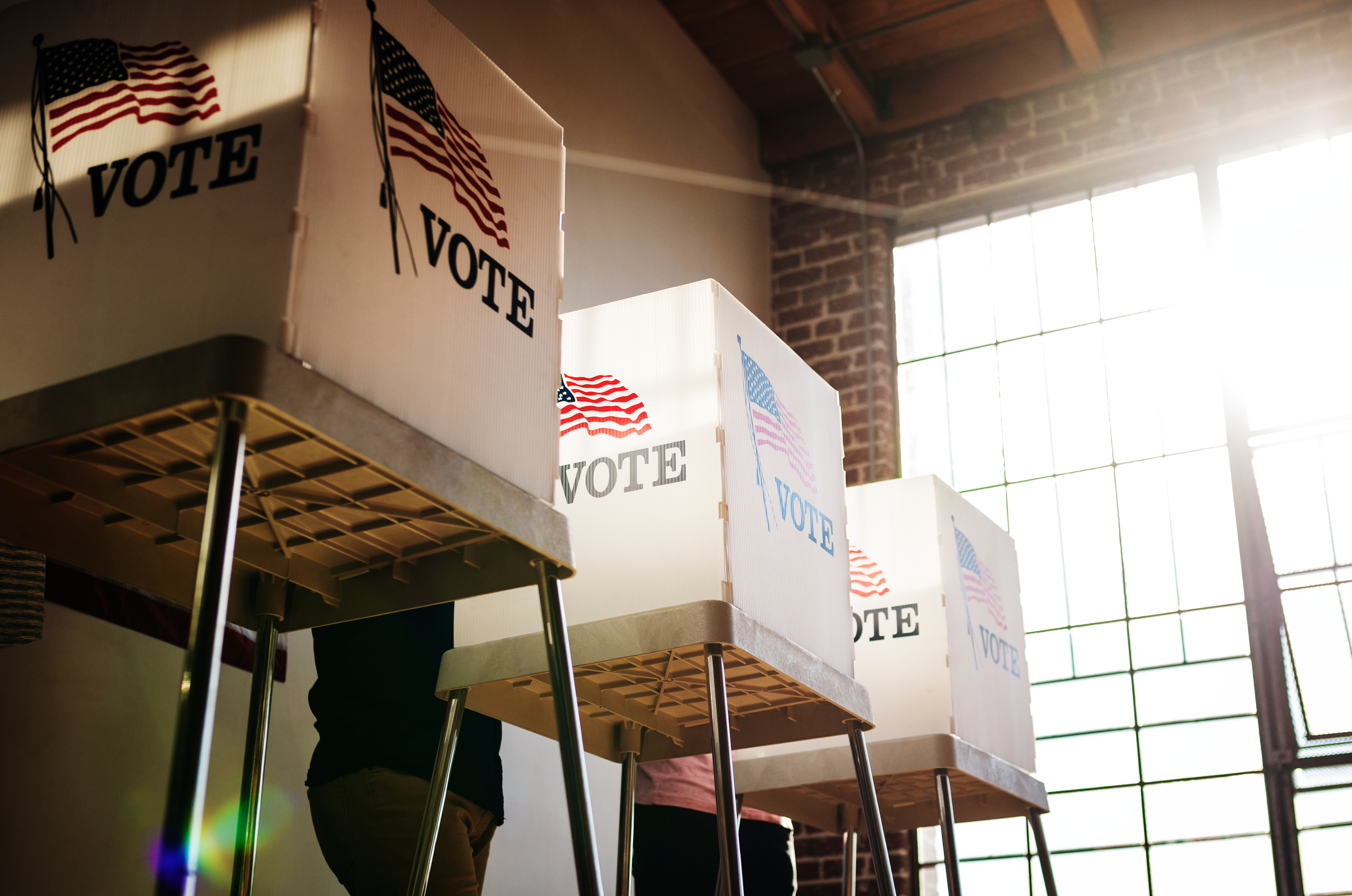 voting booths