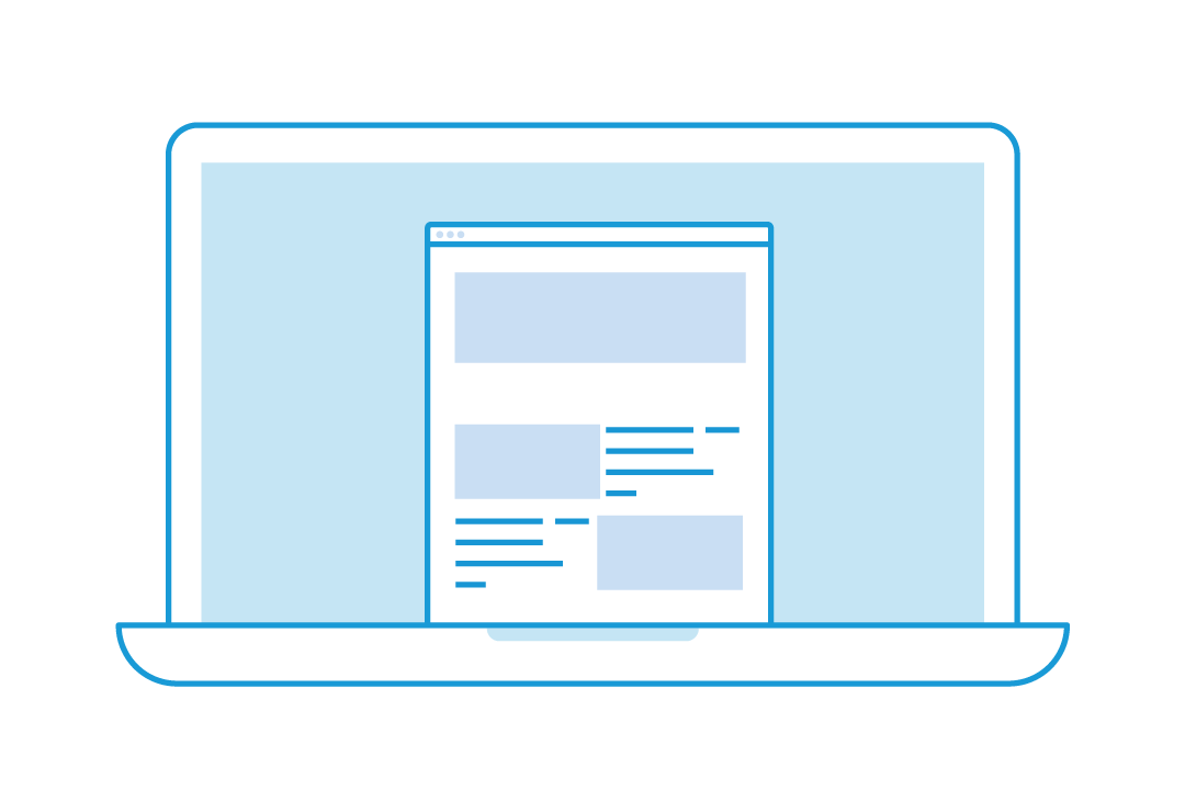 Icon of a laptop screen