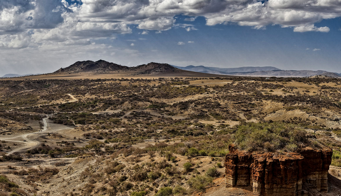 The Oldupai Gorge in Tanzania