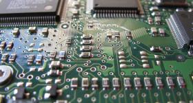 Photo of semiconductor chip