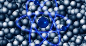 illustration of an atom