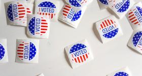 voting stickers