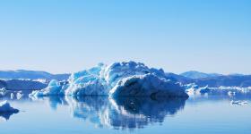 Iceberg/fjord in Greenland