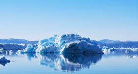 Iceberg/fjord in Greenland