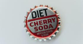 diet cherry coke bottle cap