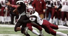 football players in action