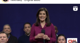 Nikki Haley appears on SNL