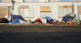 homeless encampment
