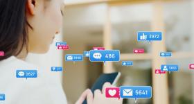 social media comments and likes