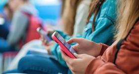 cellphones being used at school